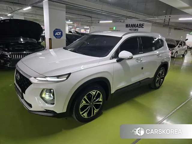 Hyundai Santa Fe TM 2018 Белый из Кореи