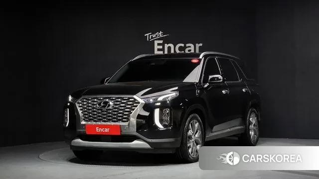 Hyundai Palisade 2022 Черный из Кореи