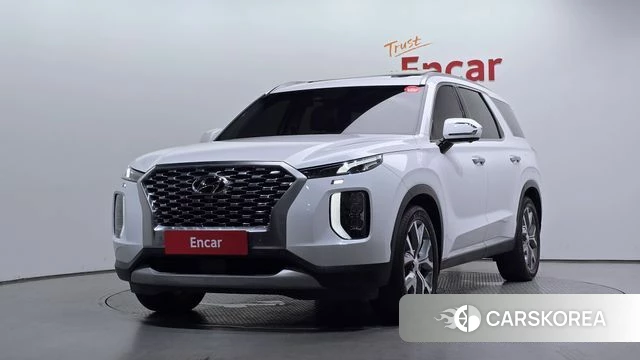 Hyundai Palisade 2021 Белый из Кореи
