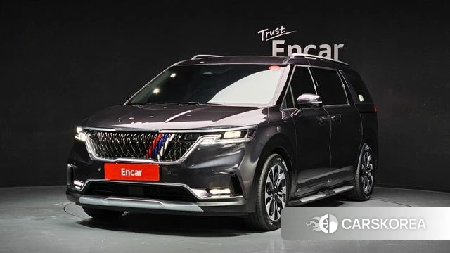 Kia Carnival 4th generation 2021 Серый из Кореи