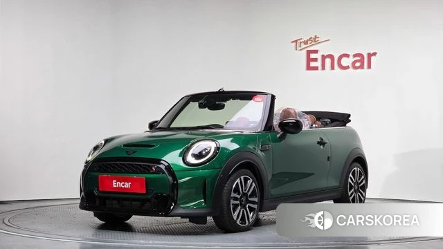 Mini Cooper S Convertible 2024 Темно-зеленый из Кореи