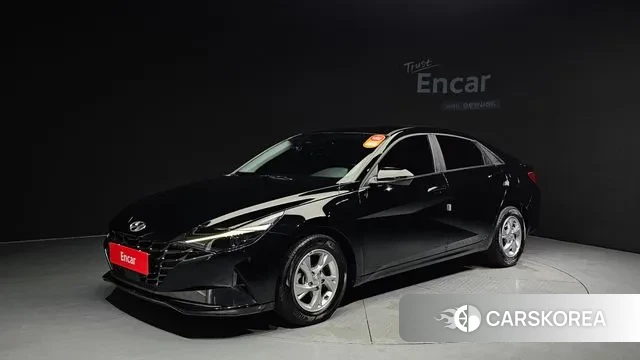 Hyundai Avante (CN7) 2021 Черный из Кореи