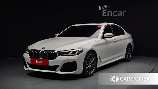 BMW 5 Series (G30) 2021 Белый из Кореи