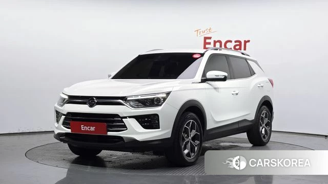 Ssangyong Beautiful Korando 2021 Белый из Кореи
