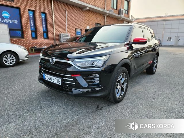 Ssangyong Beautiful Korando 2022 Черный из Кореи