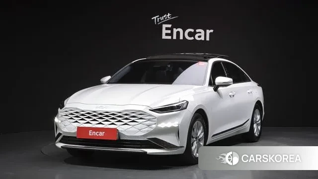 Kia K8 2021 Белый из Кореи