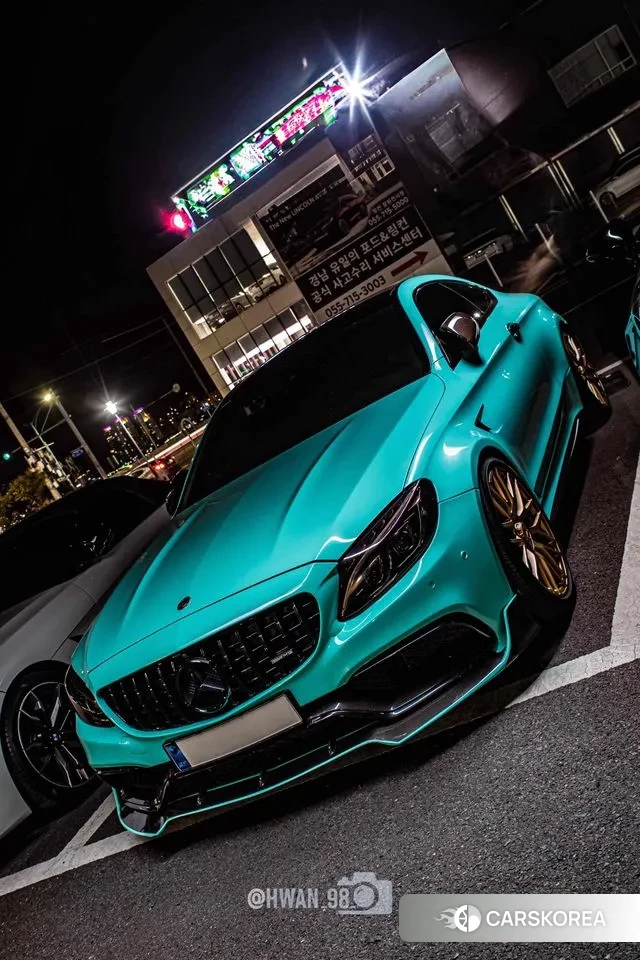 Mercedes-Benz C-Class W205 2018 Белый из Кореи