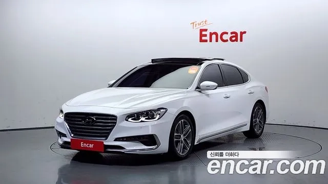Hyundai Grandeur IG 2018 Белый из Кореи
