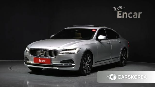 Volvo S90 2022 Серебряный из Кореи