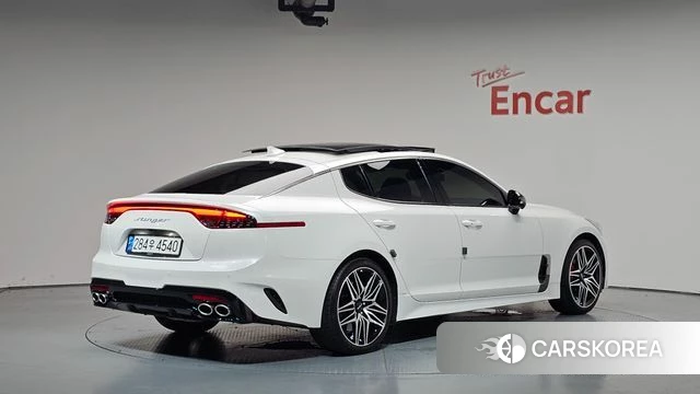 Kia Stinger Meister 2021 Белый из Кореи