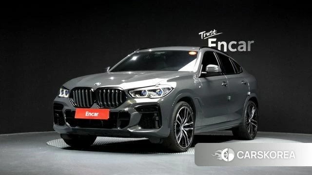 BMW X6 (G06) 2022 Серый из Кореи
