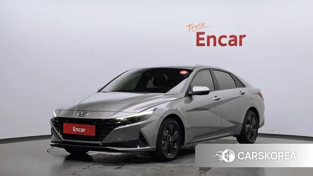 Hyundai Avante Hybrid (CN7) 2021 Серый из Кореи