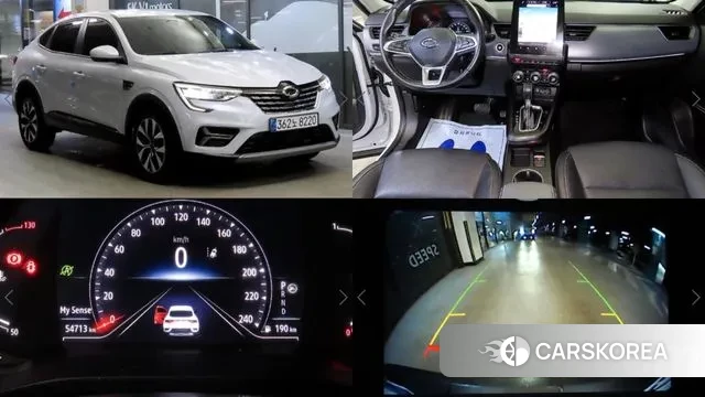 Renault Korea (Samsung) XM3 2022 Белый из Кореи