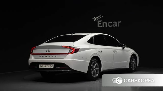 Hyundai Sonata (DN8) 2022 Белый из Кореи