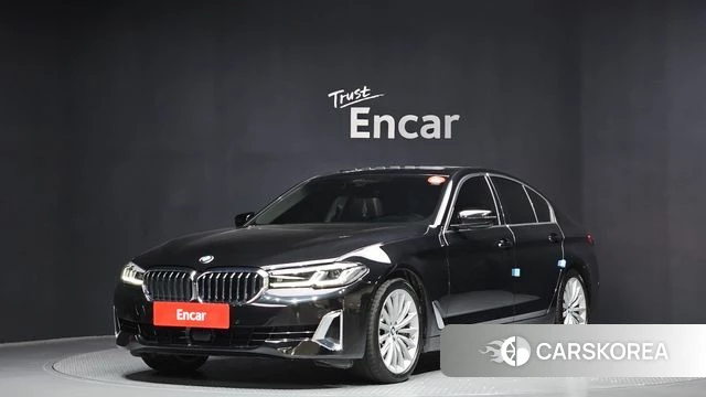 BMW 5 Series (G30) 2023 Черный из Кореи