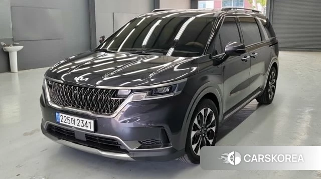 Kia Carnival 4th generation 2022 Серый из Кореи