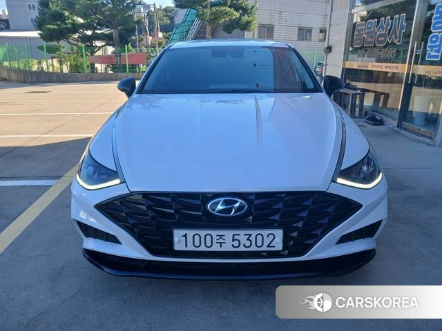 Hyundai Sonata (DN8) 2022 Белый из Кореи