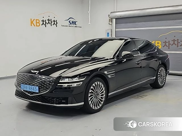 Genesis Electrified G80 (RG3) 2023 Черный из Кореи
