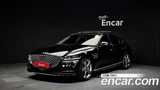 Genesis G80 (RG3) 2020 Черный из Кореи