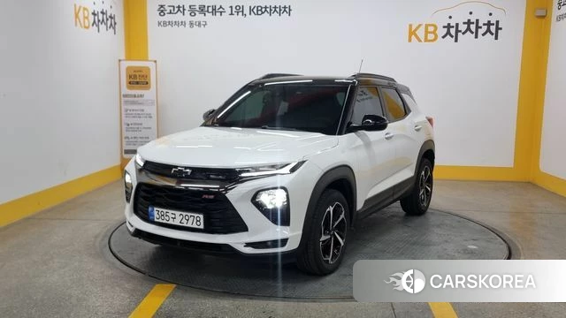 Chevrolet (GM Daewoo) Trailblazer 2022 Белый из Кореи