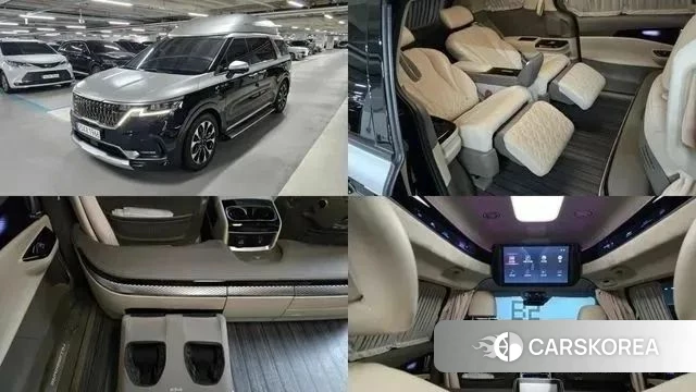 Kia Carnival 4th generation 2021 Серебряный двухцветный из Кореи