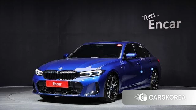 BMW 3 Series (G20) 2023 Синий из Кореи