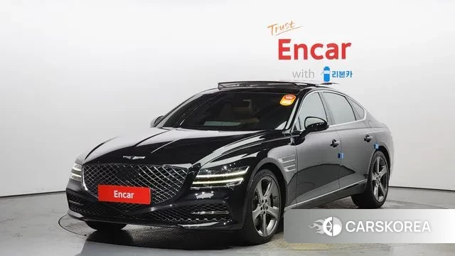 Genesis G80 (RG3) 2022 Черный из Кореи