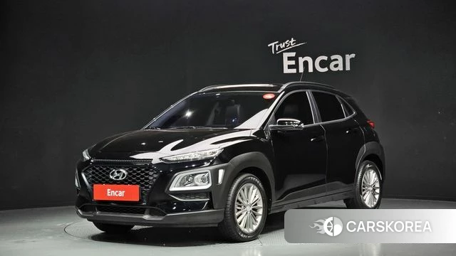 Hyundai Kona 2018 Черный из Кореи