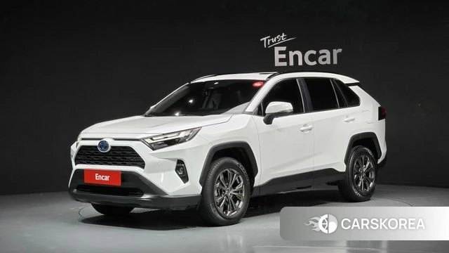 Toyota RAV4 5th Generation 2023 Белый из Кореи