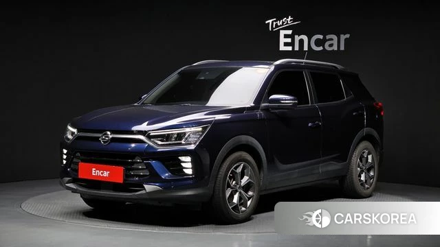 Ssangyong Beautiful Korando 2019 Синий из Кореи