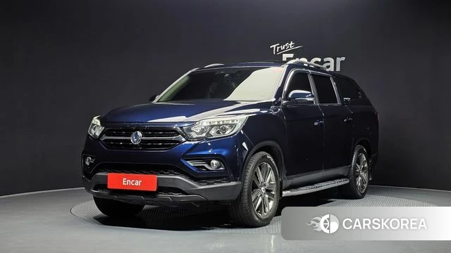 Ssangyong Rexton Sports 2018 Синий из Кореи