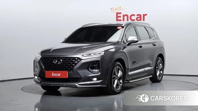 Hyundai Santa Fe TM 2019 Серый из Кореи