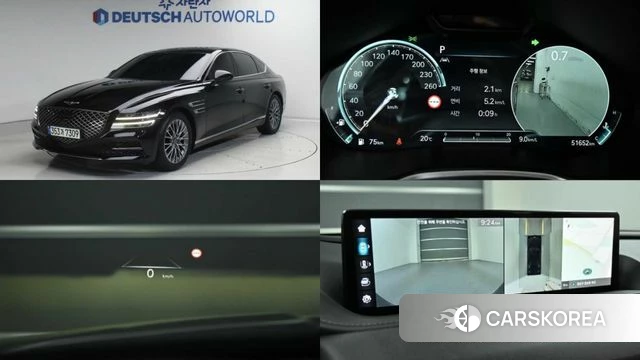 Genesis G80 (RG3) 2021 Черный из Кореи
