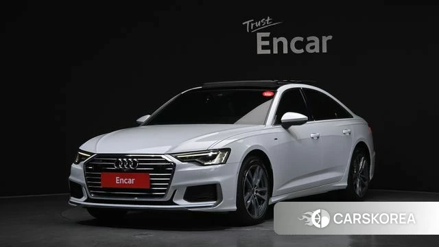 Audi A6 (C8) 2021 Белый из Кореи