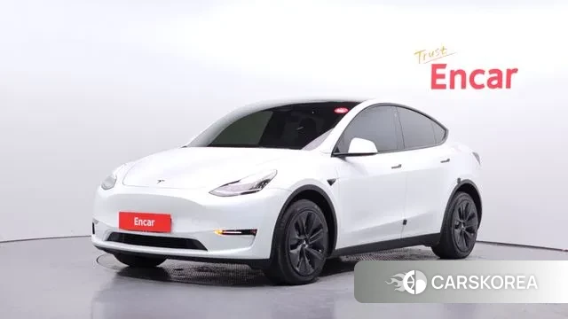 Tesla Model Y 2022 Белый из Кореи