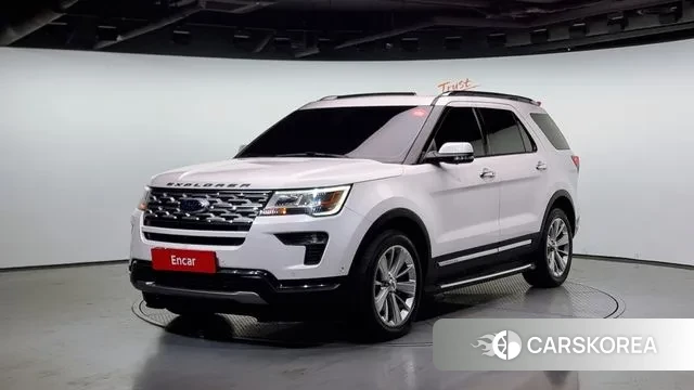 Ford Explorer 2019 Белый из Кореи
