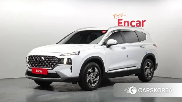Hyundai The New Santa Fe 2022 Белый из Кореи