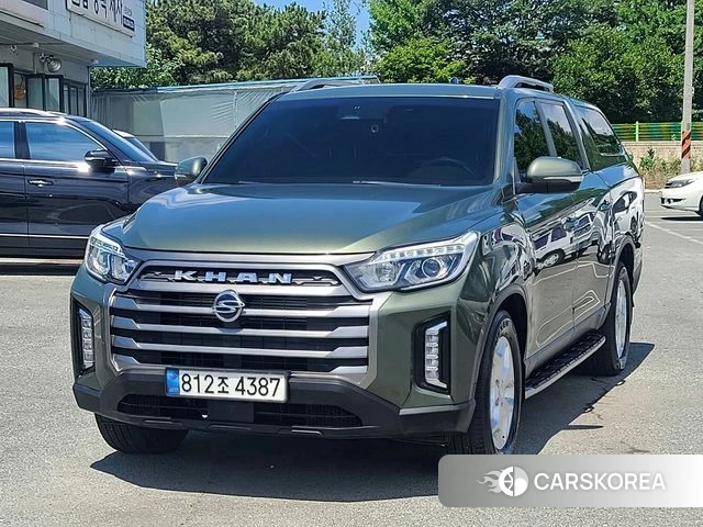 Ssangyong The New Rexton Sports Cannes 2022 Зеленый из Кореи