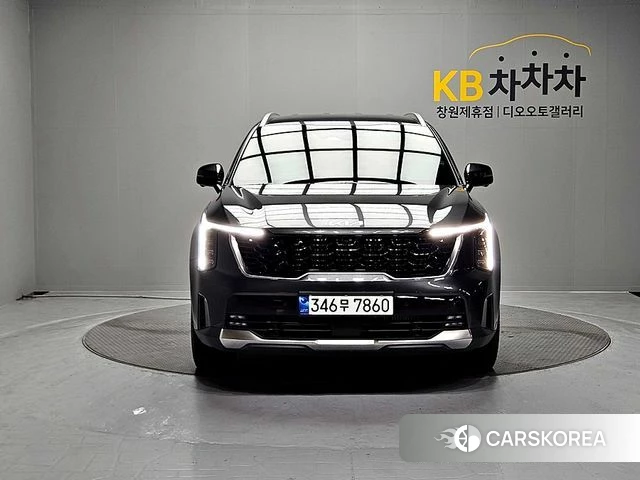 Kia The New Sorento 4th Generation 2023 Серый из Кореи