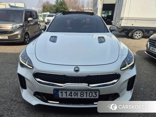 Kia Stinger 2018 Белый из Кореи
