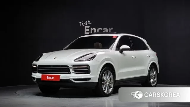 Porsche Cayenne (PO536) 2020 Белый из Кореи