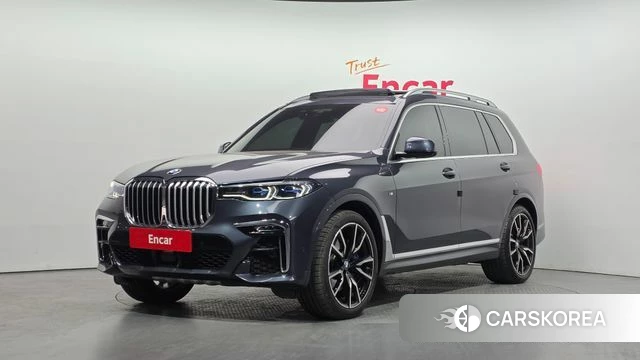 BMW X7 (G07) 2020 Серый из Кореи