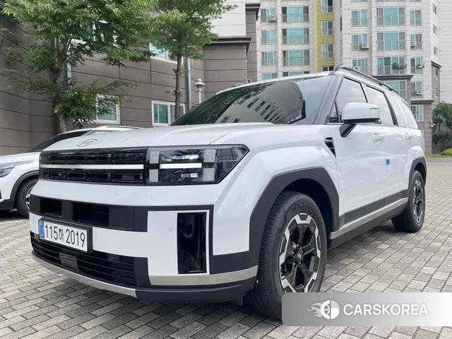 Hyundai Santa Fe (MX5) 2024 Белый из Кореи