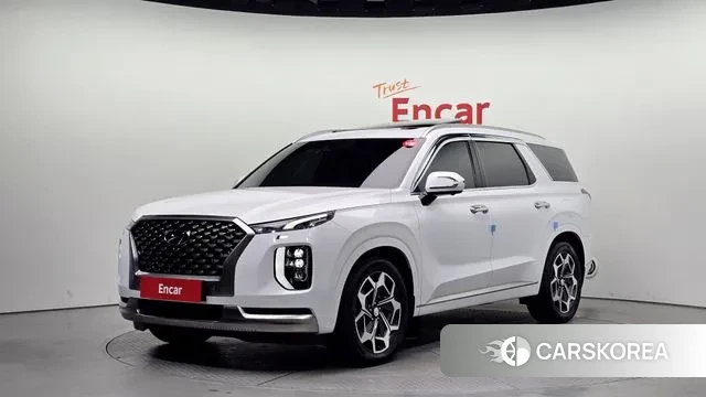 Hyundai Palisade 2021 Белый из Кореи