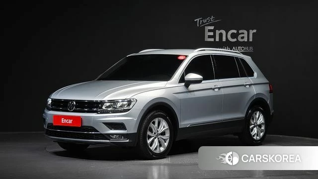 Volkswagen Tiguan second Generation 2020 Серебряный из Кореи