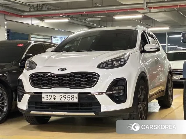 Kia Sportage The Bold 2018 Жемчужный цвет из Кореи
