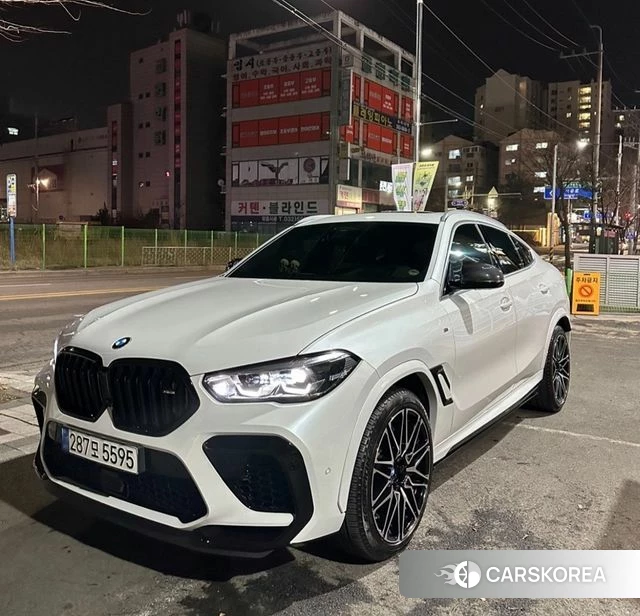 BMW X6 (G06) 2021 Белый из Кореи