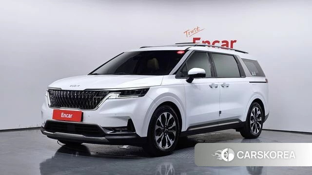 Kia Carnival 4th generation 2021 Белый из Кореи