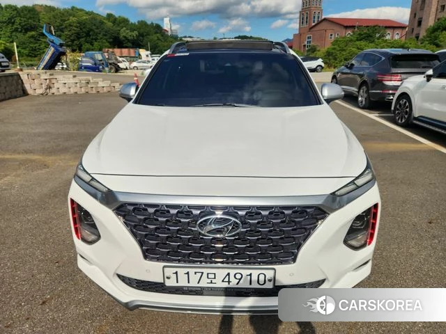 Hyundai Santa Fe TM 2019 Белый из Кореи