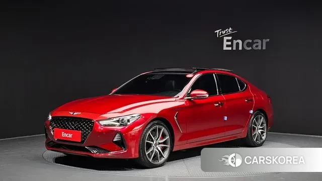 Genesis G70 2019 Красный из Кореи